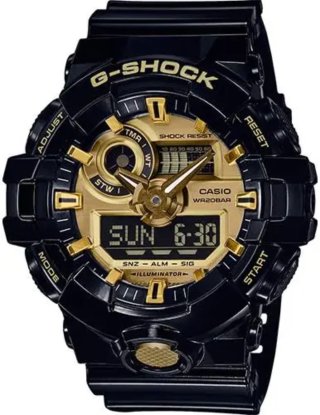 Casio G-Shock GA-710GB-1AER Negro/Dorado