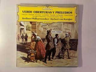 Lote Vinilos Música Clásica: Verdi, Albinoni, etc.