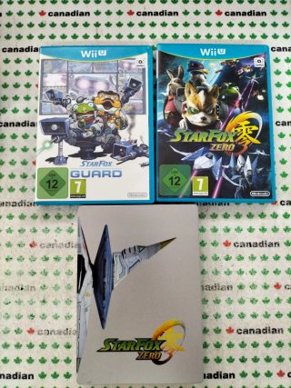Star Fox Zero First Print Edition Wii U