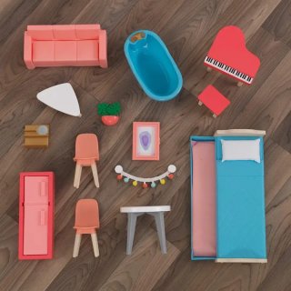 Casa delle Bambole KidKraft 10154 con Mobili e Trasformazione Magnetica