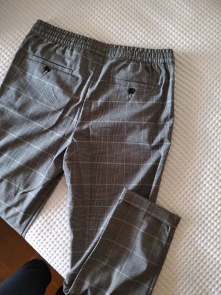 Pantalón de vestir/casual a cuadros