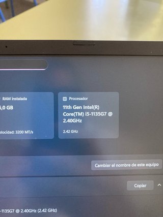 Portátil Toshiba i5 11ª Gen 16GB RAM