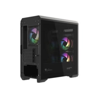 Caja Gaming Genesis IRID 513 ARGB Cristal
