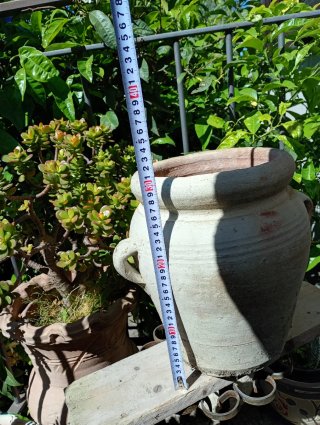 Vaso artigianale in terracotta