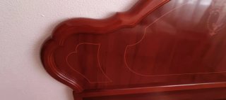 Cabecero 135cm y 2 mesillas de madera