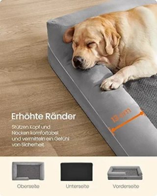Cama ortopédica perro 135x107cm Feandrea PGW079G02