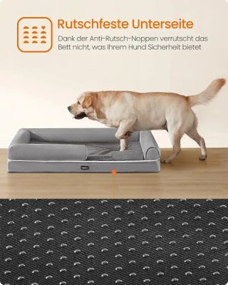 Cama ortopédica perro 135x107cm Feandrea PGW079G02