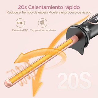 BESTOPE MIX 10mm Rizador de Pelo Multi-Temperatura