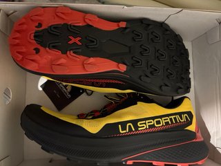 Zapatillas La Sportiva Prodigio Rojas y Amarillas