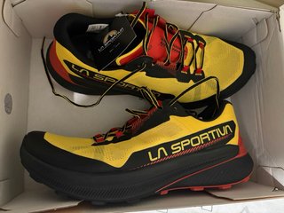 Zapatillas La Sportiva Prodigio Rojas y Amarillas