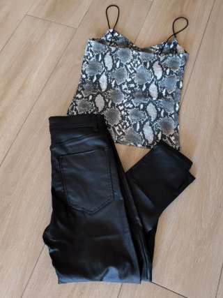 Conjunto Top y Pantalón Negro