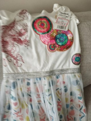 Vestidos y zapatos niña talla 11-12 Desigual y H&M