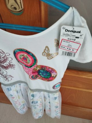 Vestidos y zapatos niña talla 11-12 Desigual y H&M