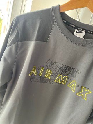 Sudadera Nike Air Max Gris