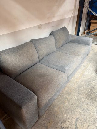 Sofá Chaise Longue Gris Tela