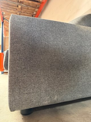 Sofá Chaise Longue Gris Tela