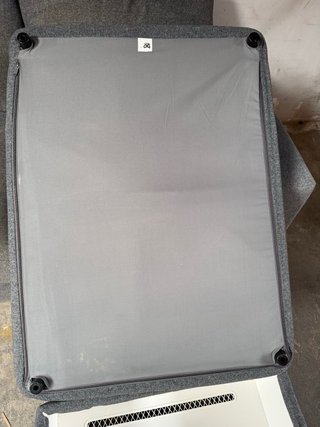 Sofá Chaise Longue Gris Tela