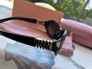 Occhiali da sole Miu Miu neri