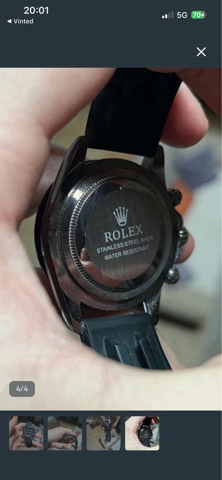 Reloj RLX Daytona Negro