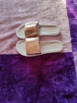 Sandalias Michael Kors Originales Doradas