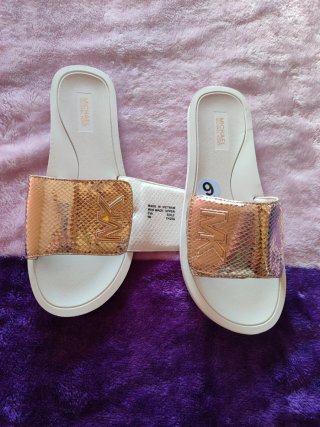Sandalias Michael Kors Originales Doradas