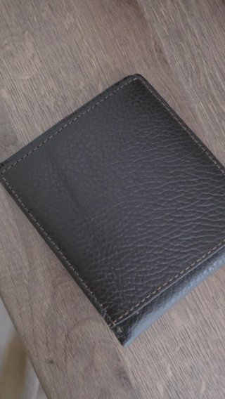 Cartera Billetera Negra/Marrón Nueva