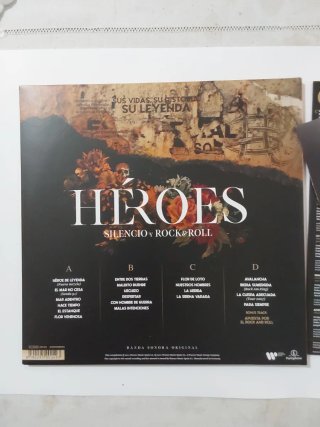 Disco Vinilo Pop Rock heroes del silencio