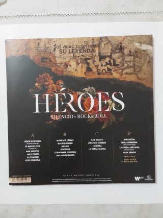 Disco Vinilo Pop Rock heroes del silencio