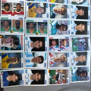 59 Cartas Fútbol Mundial 1994