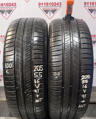 -205 55 16 V MICHELIN RUEDA AL 90% VIDA UTIL
