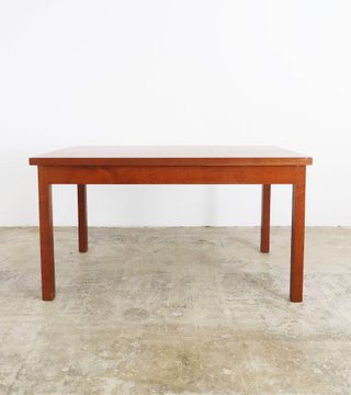 Mesa rectangular moderna de madera