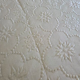 Colcha Cubrecama Vintage crema