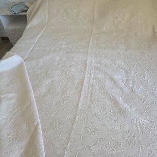 Colcha Cubrecama Vintage crema