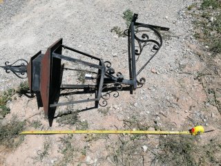 Farol de forja decorativo