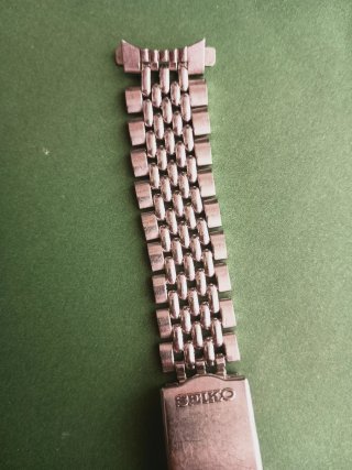 Brazalete Seiko Granos de Arroz 18mm Vintage