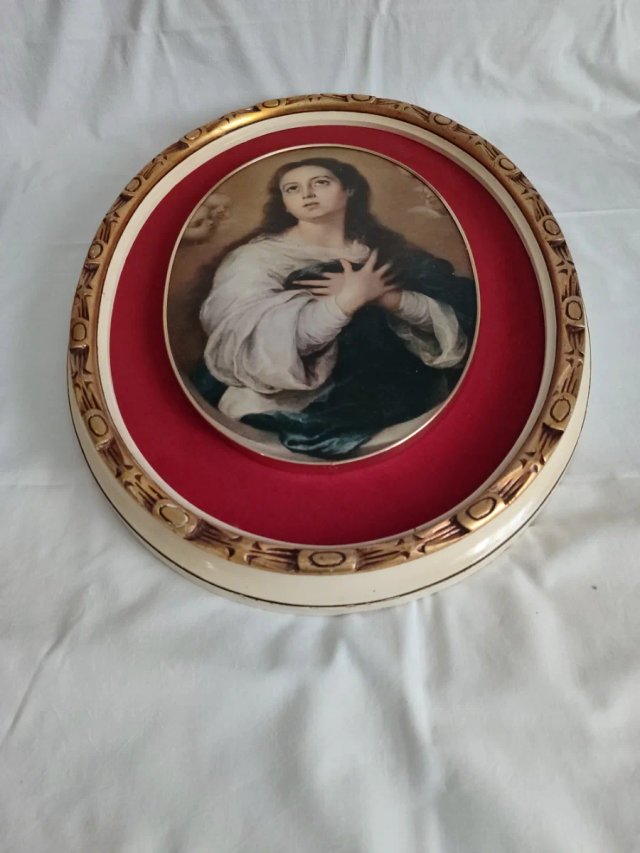Gran Cuadro Inmaculada Ovalado