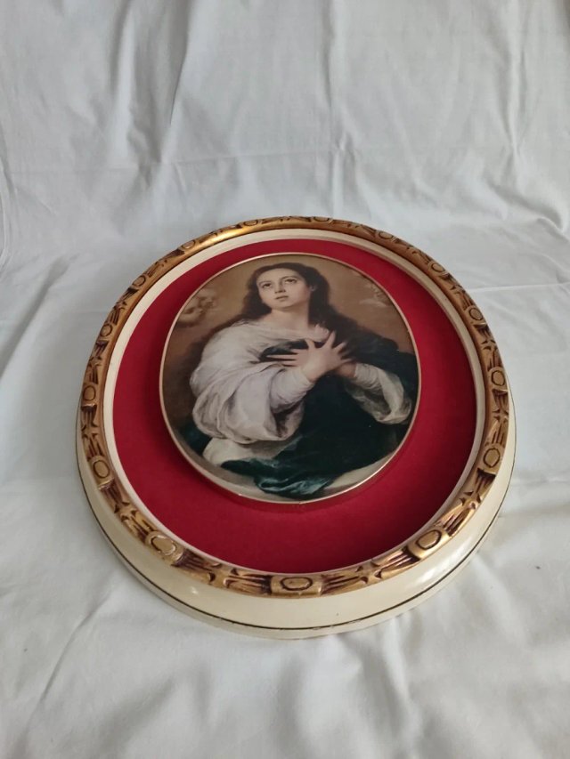 Gran Cuadro Inmaculada Ovalado