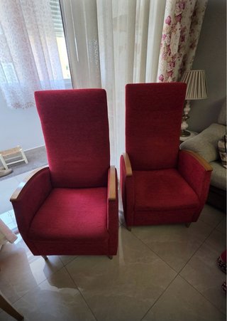 Divano 2 e 3 posti + Poltrone a dondolo