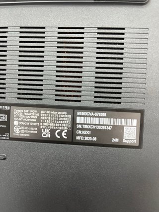Portátil Asus ExpertBook B1 B1503CVA#261347