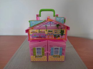 Maletín Pin y Pon Casa Rosa
