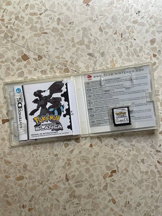 Pokémon Edición Blanca Nintendo DS Completo