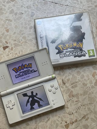 Pokémon Edición Blanca Nintendo DS Completo