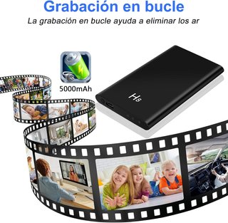 TANGMI H8 Cámara Espía  Sensor  Gravedad 1080P HD