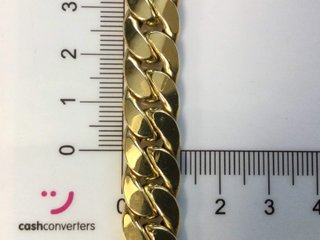 E641898-2 Cadena Oro 18K Con Circonita 30Cm
