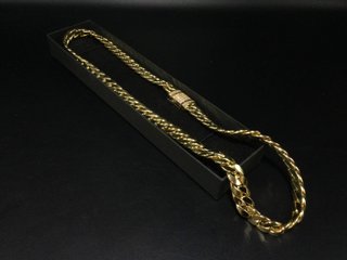 E641898-2 Cadena Oro 18K Con Circonita 30Cm
