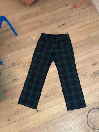 Pantalones de cuadros Uniqlo