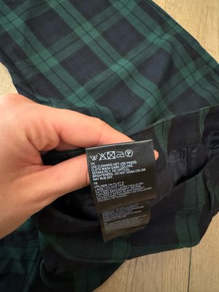 Pantalones de cuadros Uniqlo