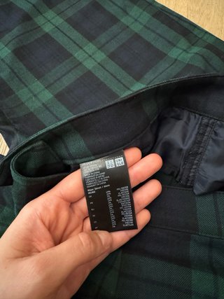 Pantalones de cuadros Uniqlo