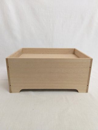 Caja de madera con cajon