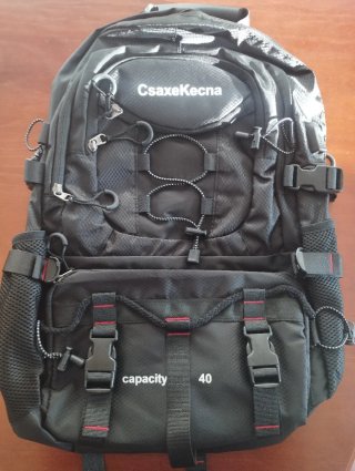 Mochila táctica negra